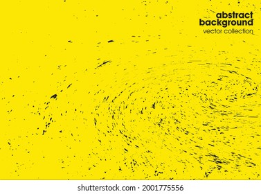 Ilustración vectorial del fondo de textura de brocas. Textura superpuesta angustiada. Borde de fondo. Efecto texturado abstracto. 