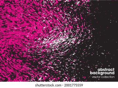 Vector illustration of brush srokes texture background. Distressed overlay texture. Grunge background. Abstract textured effect. 