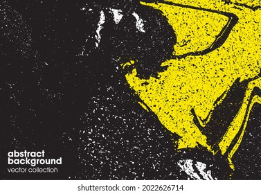 Vector illustration of brush srokes texture background. Distressed overlay texture. Grunge background. Abstract textured effect. 