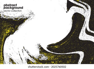 Vector illustration of brush srokes texture background. Distressed overlay texture. Grunge background. Abstract textured effect. 