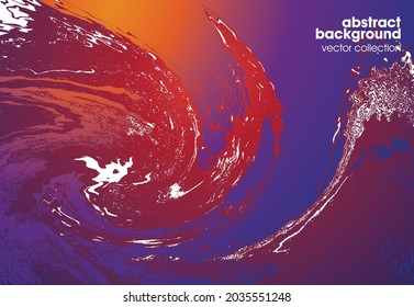 Ilustración vectorial del fondo de textura de brocas. Textura superpuesta angustiada. Borde de fondo. Efecto texturado abstracto. 