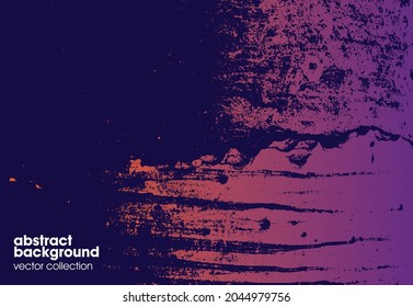 Vector illustration of brush srokes texture background. Distressed overlay texture. Grunge background. Abstract textured effect. 