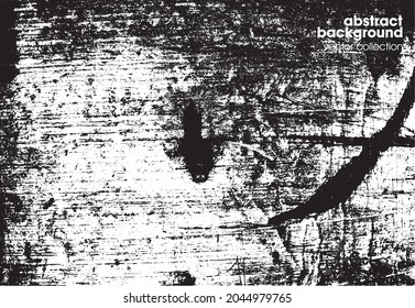 Ilustración vectorial del fondo de textura de brocas. Textura superpuesta angustiada. Borde de fondo. Efecto texturado abstracto. 