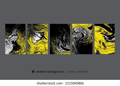 Vector illustration of brush srokes texture background. Distressed overlay texture. Grunge background. Abstract textured effect. 