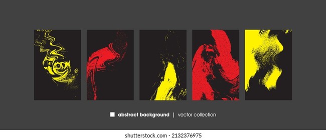 Vector illustration of brush srokes texture background. Distressed overlay texture. Grunge background. Abstract textured effect. 