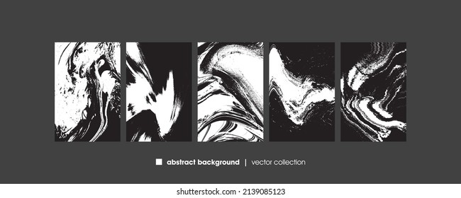 Vector illustration of brush srokes texture background. Distressed overlay texture. Grunge background. Abstract textured effect. 