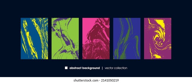 Vector illustration of brush srokes texture background. Distressed overlay texture. Grunge background. Abstract textured effect. 