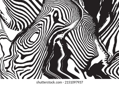Vector illustration of brush srokes texture background. Distressed overlay texture. Grunge background. Abstract textured effect. 