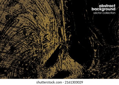 Vector illustration of brush srokes texture background. Distressed overlay texture. Grunge background. Abstract textured effect. 