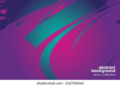 Ilustración vectorial del fondo de textura de brocas. Textura superpuesta angustiada. Borde de fondo. Efecto texturado abstracto. 