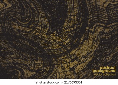 Vector illustration of brush srokes texture background. Distressed overlay texture. Grunge background. Abstract textured effect. 