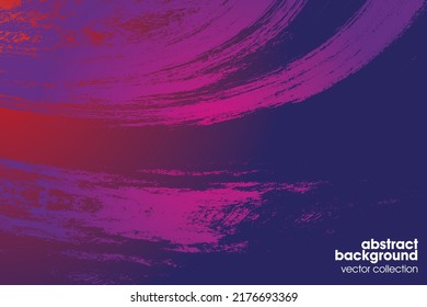 Vector illustration of brush srokes texture background. Distressed overlay texture. Grunge background. Abstract textured effect. 