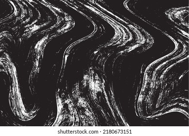 Vector illustration of brush srokes texture background. Distressed overlay texture. Grunge background. Abstract textured effect. 