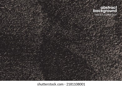 Ilustración vectorial del fondo de textura de brocas. Textura superpuesta angustiada. Borde de fondo. Efecto texturado abstracto. 