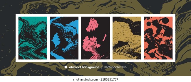 Vector illustration of brush srokes texture background. Distressed overlay texture. Grunge background. Abstract textured effect. 