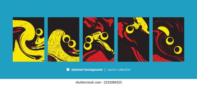 Vector illustration of brush srokes texture background. Distressed overlay texture. Grunge background. Abstract textured effect. 