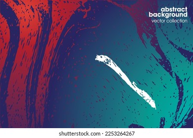 Ilustración vectorial del fondo de textura de brocas. Textura superpuesta angustiada. Borde de fondo. Efecto texturado abstracto. 