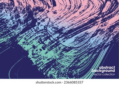 Vector illustration of brush srokes texture background. Distressed overlay texture. Grunge background. Abstract textured effect. 