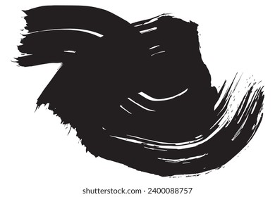 Ilustración vectorial del fondo de textura de brocas. Textura superpuesta angustiada. Borde de fondo. Efecto texturado abstracto. 