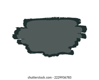 
ilustración vectorial de trazos de pinturas de color gris