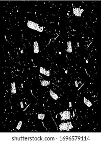 Vector illustration of brush strokes and splashes texture