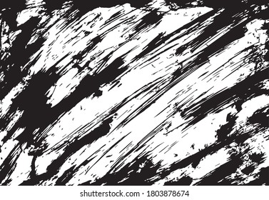 Vector illustration of brush strokes and texture.