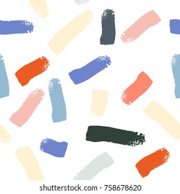 Vector illustration of Brushstrokes. Geometric abstract background color pattern. Wedding, anniversary, birthday, Valentine's day, party. Design for poster, card, invitation, brochure, flyer. EPS 10