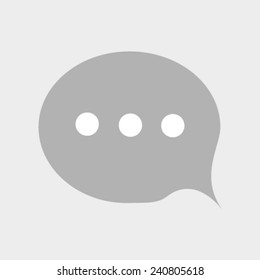 Vector illustration  bubble