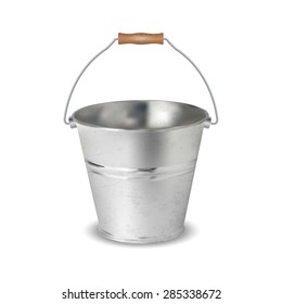 Vector illustration of bucket