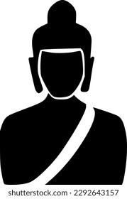 Vektorgrafik von Buddha-Symbol