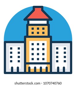 
Vector illustration of Buffalo City 
