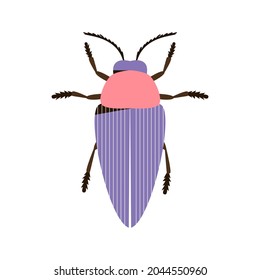 Vector illustration of a bug 