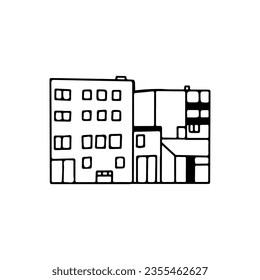 vector illustration of building concept