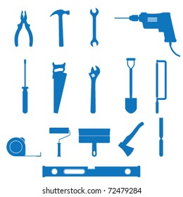 Vector illustration of the building instrument