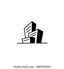 Vector illustration of building logo design
