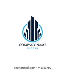 Vector Illustration : Building Logo design