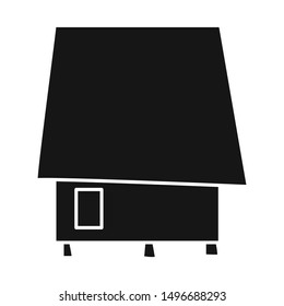 Vector illustration of building and vietnam icon. Set of building and house stock symbol for web.