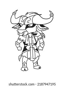 Vector Illustration of bull mascot for your business brand