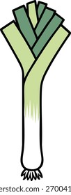 Vector illustration of a bundle of stylized plant stalks with a black outline on white background