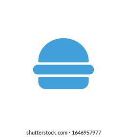 Vector illustration, burger icon template.