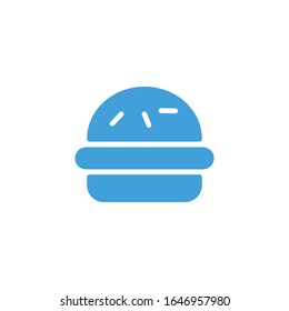 Vector illustration, burger icon template.