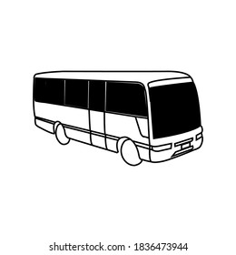 Vector illustration of a bus.