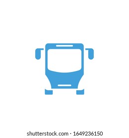 Ilustración de vectores, plantilla de icono de bus