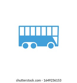 Vector illustration, bus icon template