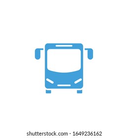 Ilustración de vectores, plantilla de icono de bus