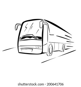 16,277 Sketch Bus Images, Stock Photos & Vectors | Shutterstock