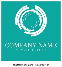  Vector illustration Business Abstract Circle icon Corporate Media Technologyz