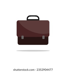
Vector illustration of business bag icon