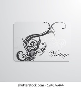 Ilustración vectorial de la tarjeta de visita