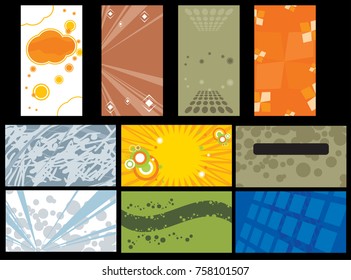 A vector illustration of a business card background , ready to add any text on to it as for COMPANY name and company ADDRESS details.
